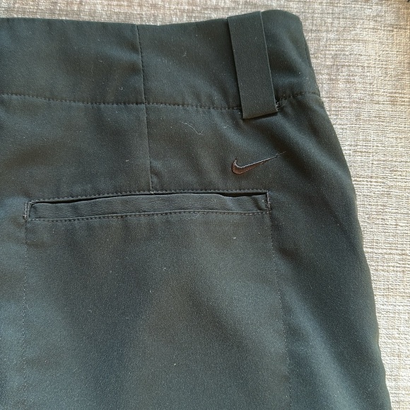 Nike Golf Skirt Skort Womens 6 Black Tour Performance Dri Fit Zip Pockets Lined - Picture 5 of 8